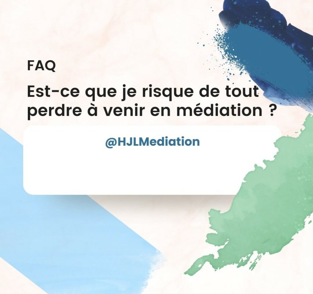 La médiation, un risque ?