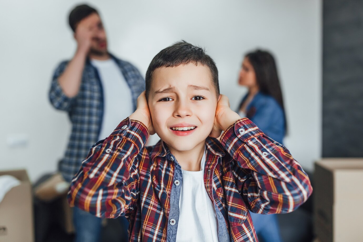 enfant et querelle entre parents