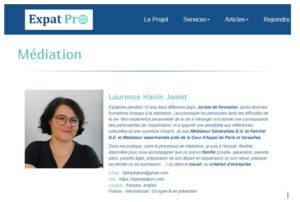 Profil Laurence Hanin-Jamot Expat Pro