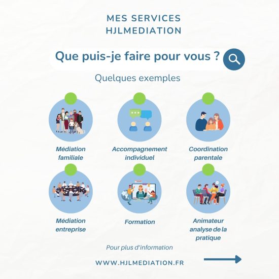 Venez découvrir les services proposés par HJLMediation